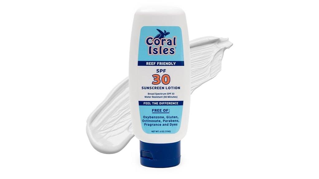reef safe broad spectrum sunscreen