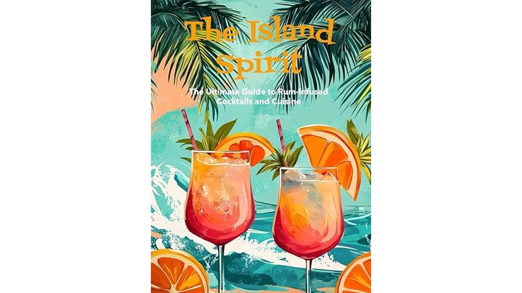 rum cocktails and island cuisine