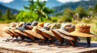 safari hats with neck flaps