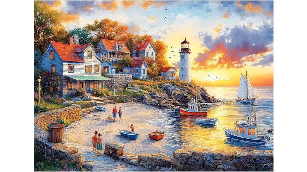 seaside puzzle for adults