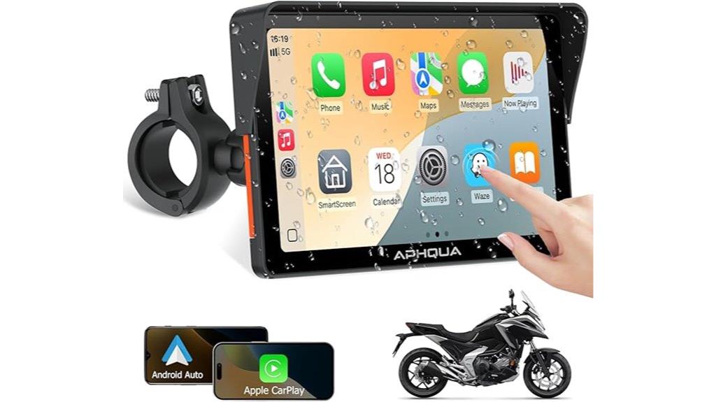 seven inch motorcycle gps