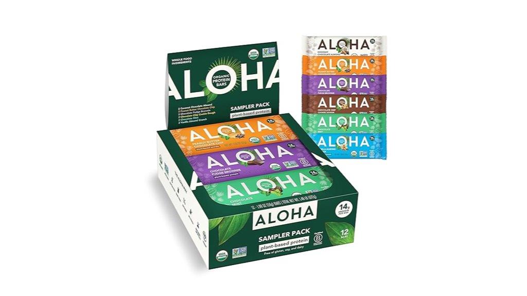 six flavor twelve pack bars