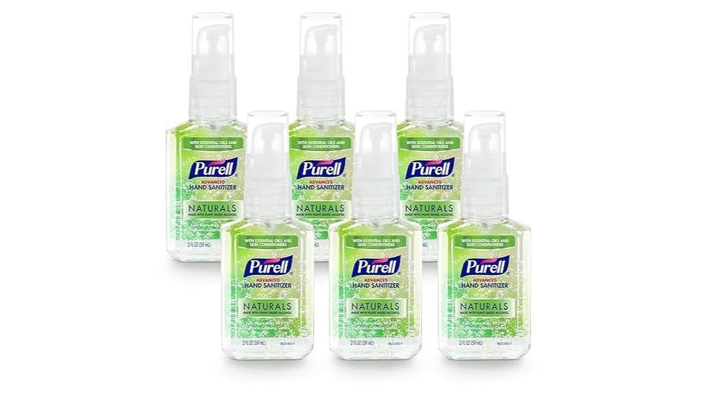 six pack natural sanitizer