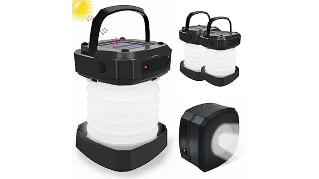 solar collapsible led lanterns