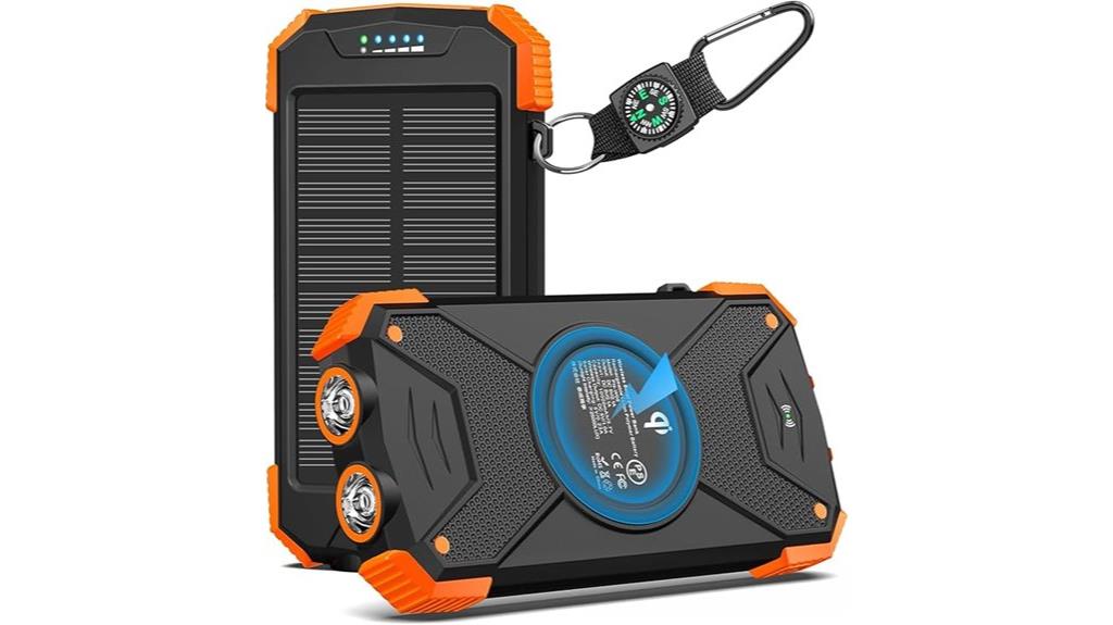 solar power bank with usb c