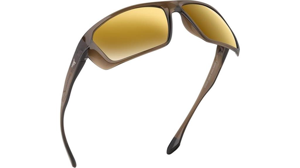 sporty polarized fishing sunglasses