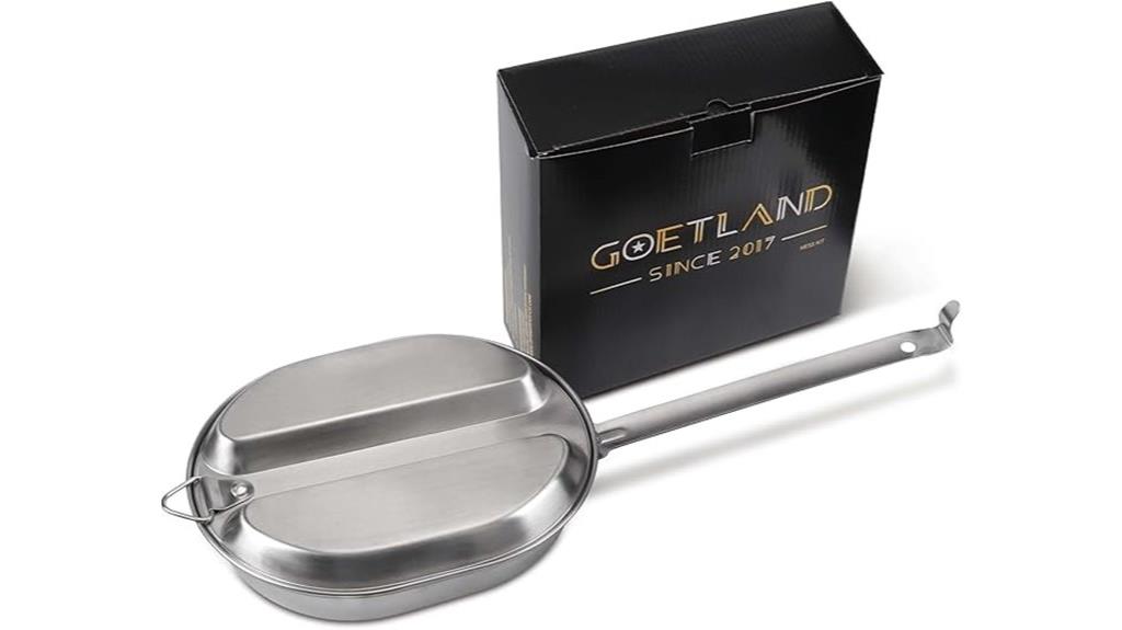 stainless military mess kit