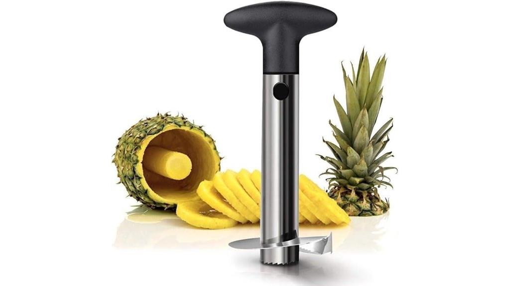stainless pineapple corer slicer