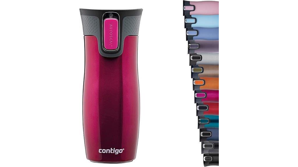 stainless steel travel mug