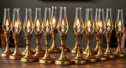 stylish functional torch lamps