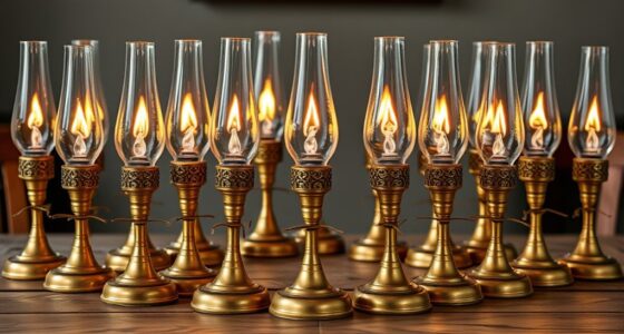 stylish functional torch lamps