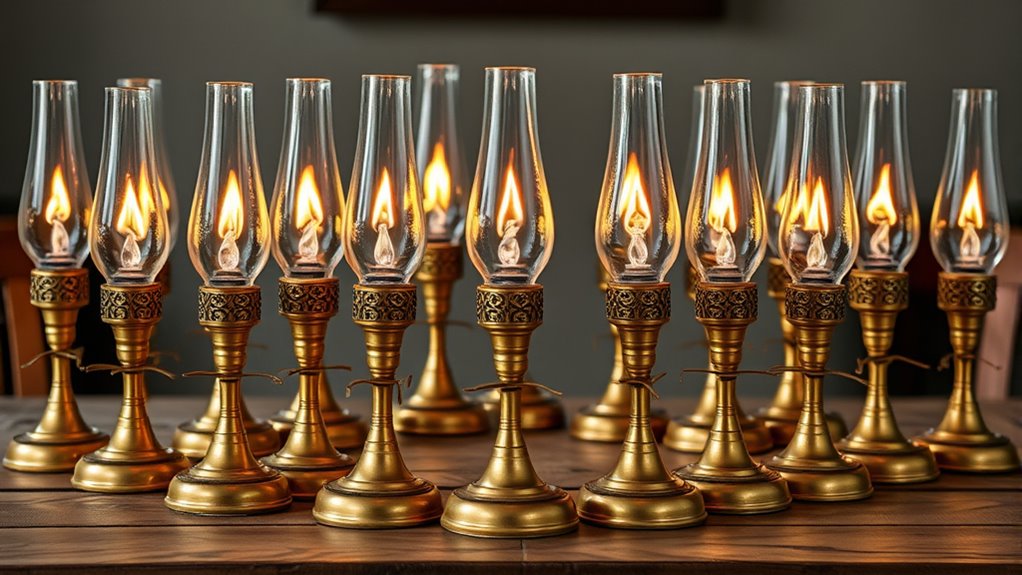 stylish functional torch lamps