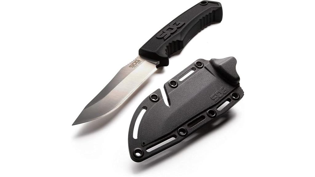 survival knife with sheath