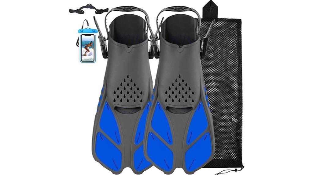swim fins snorkeling gear