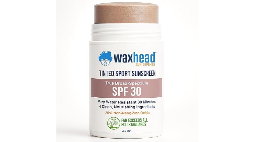 tinted zinc sunscreen stick