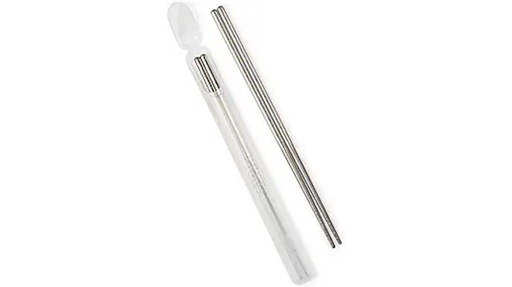 titanium chopsticks with case