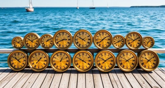 top brass tide clock selection