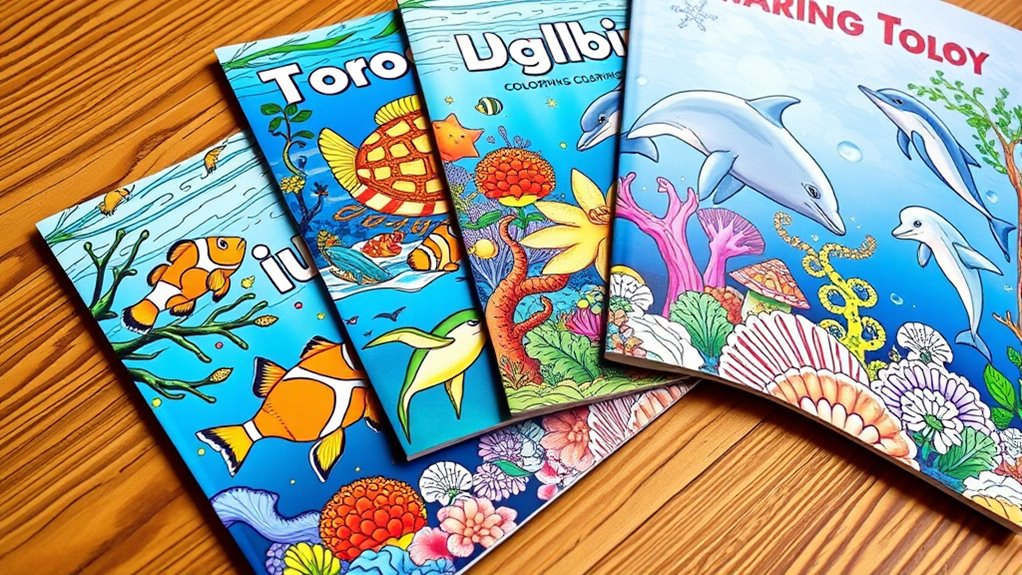 top kids marine coloring books