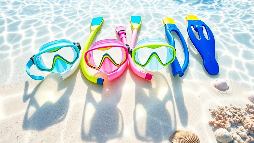 top kids snorkel gear sets