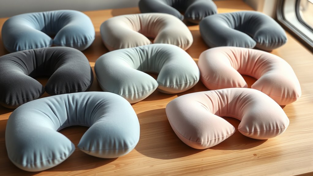 top memory foam travel pillows