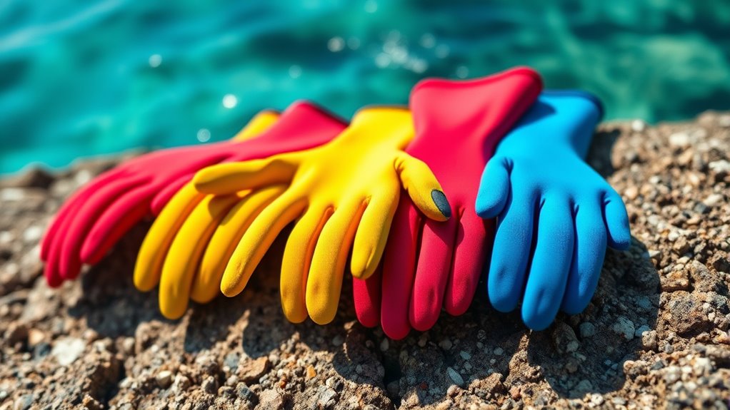 top neoprene diving gloves
