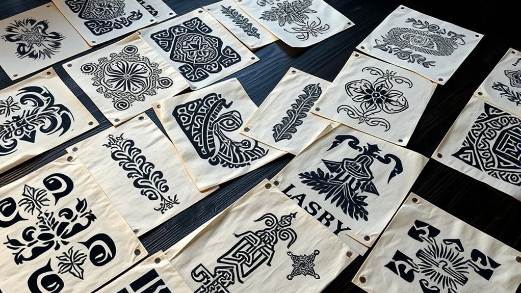 top polynesian tattoo stencil kits