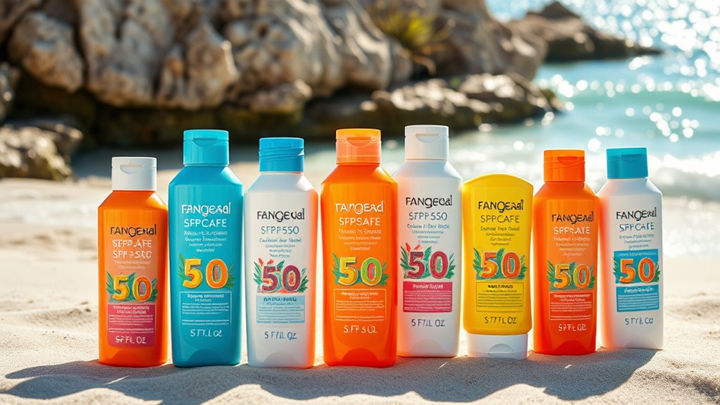 top reef safe spf lotions