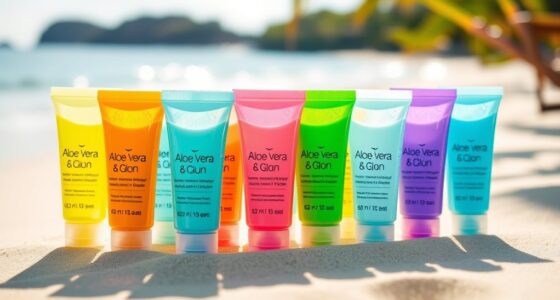 top small sun relief gels