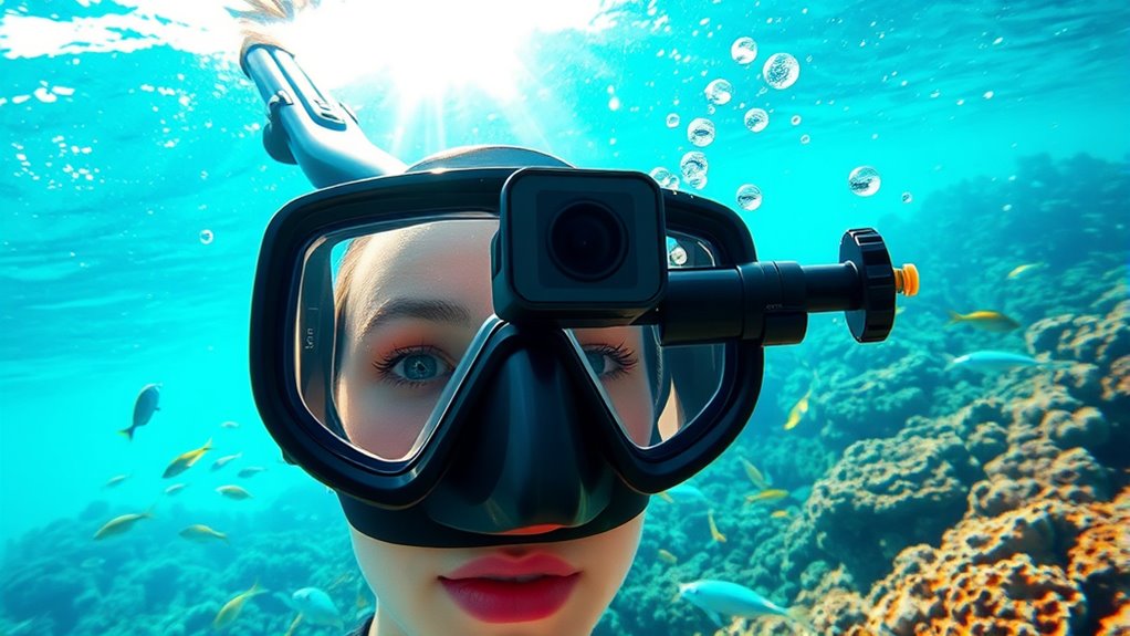 top snorkel mask mounts