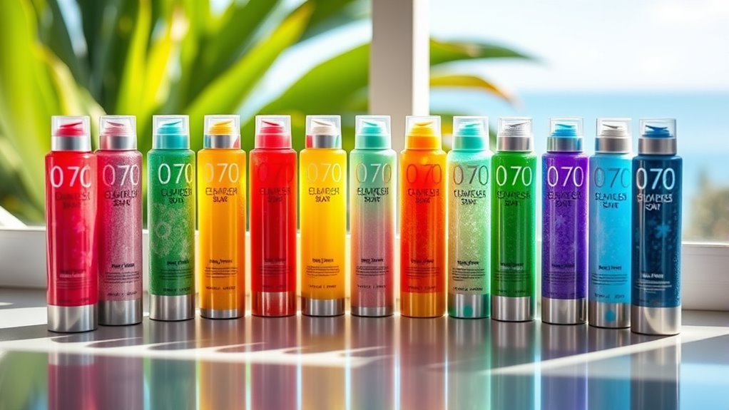 top spf 70 spray sunscreens