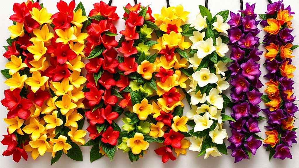 top tropical flower lei sets