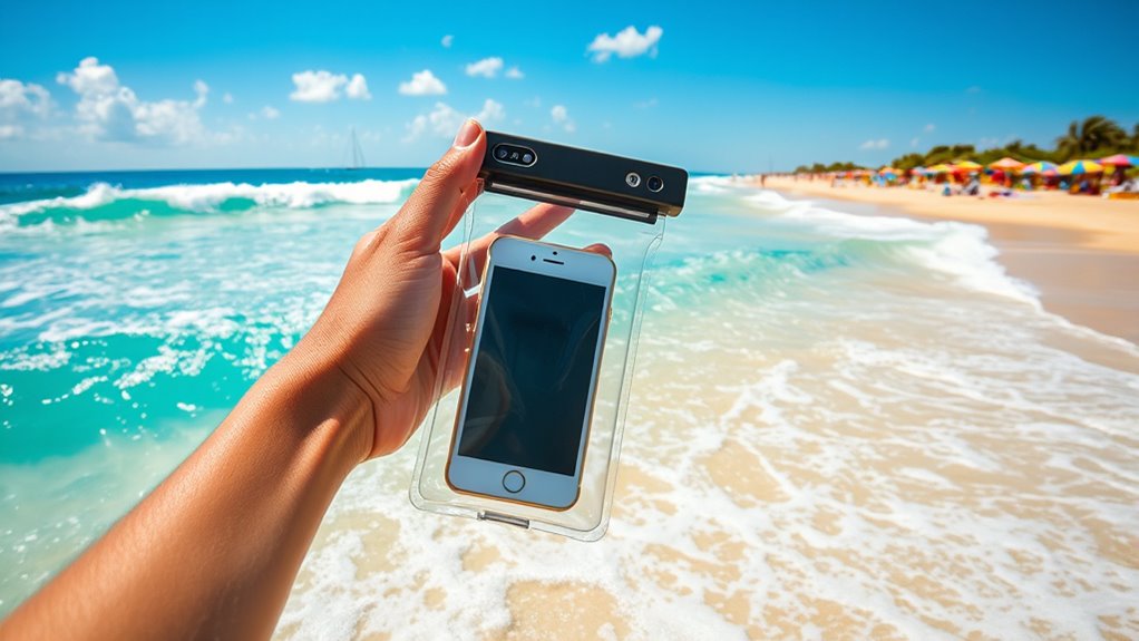 top waterproof beach phone pouches