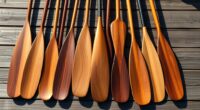 top wooden outrigger canoe paddles