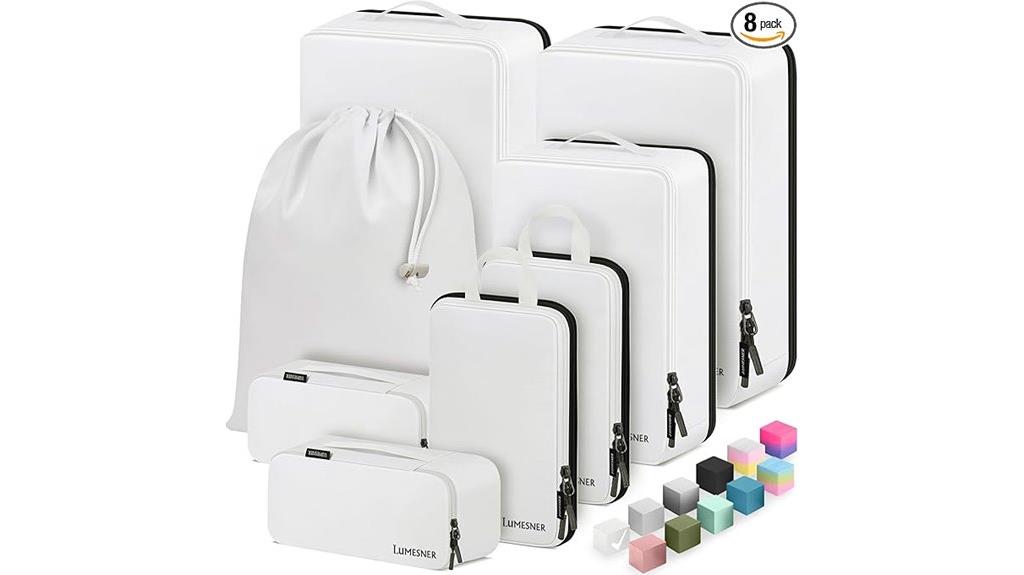 travel clothing organization set