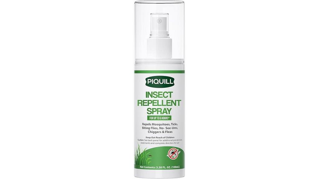 travel size deet free spray