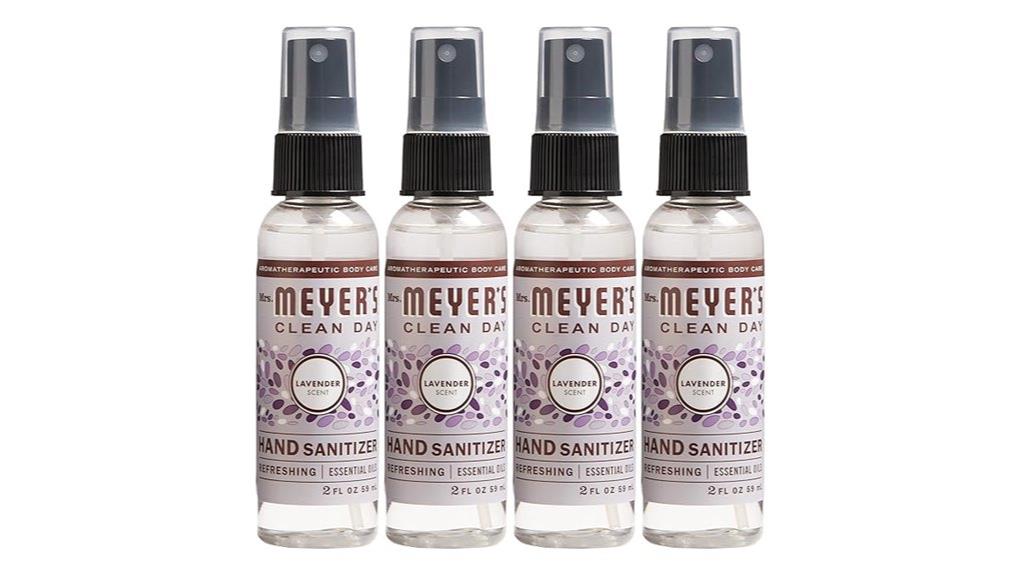 travel sized antibacterial spray