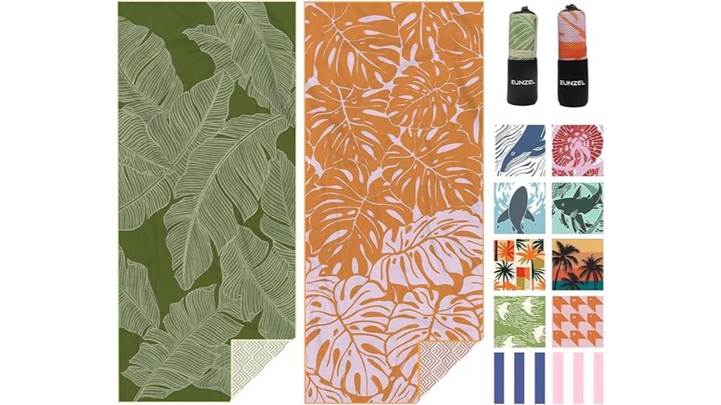 twin microfiber beach towels