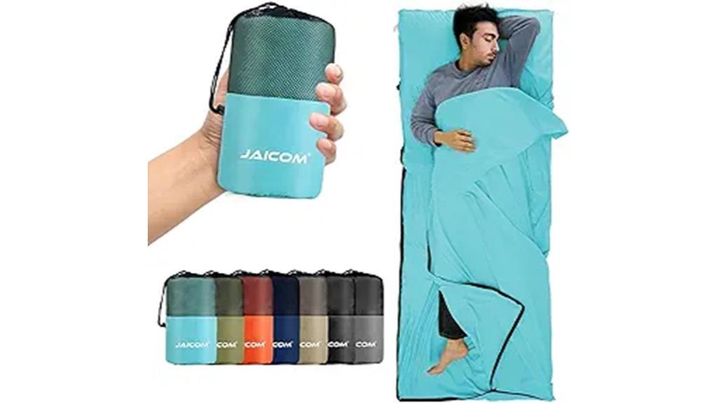 two way zipper sleeping liner