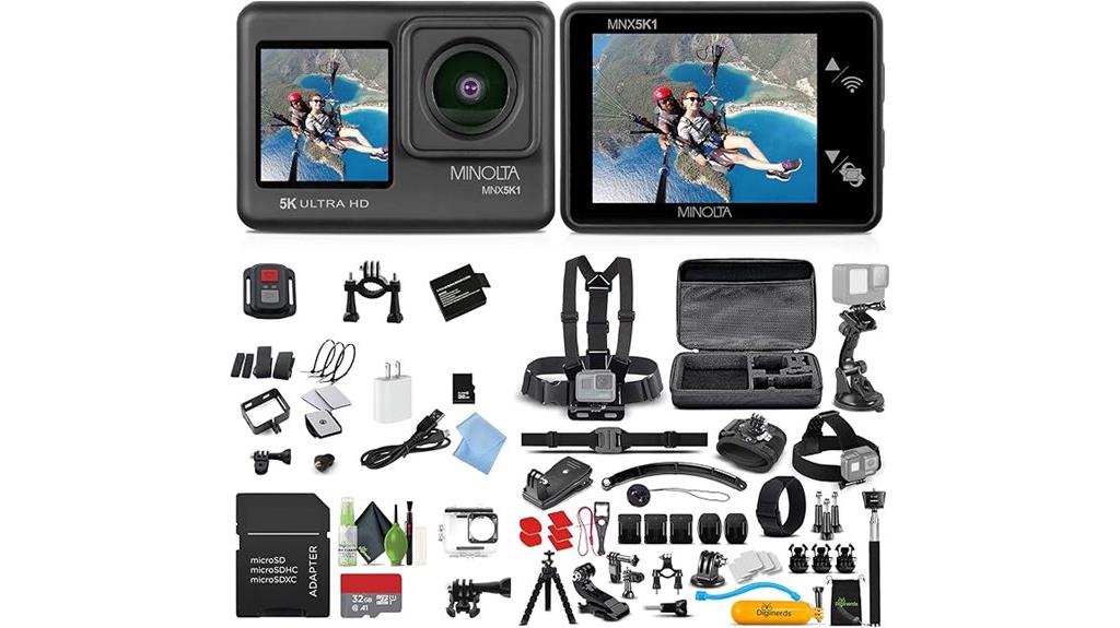ultra hd action camera kit