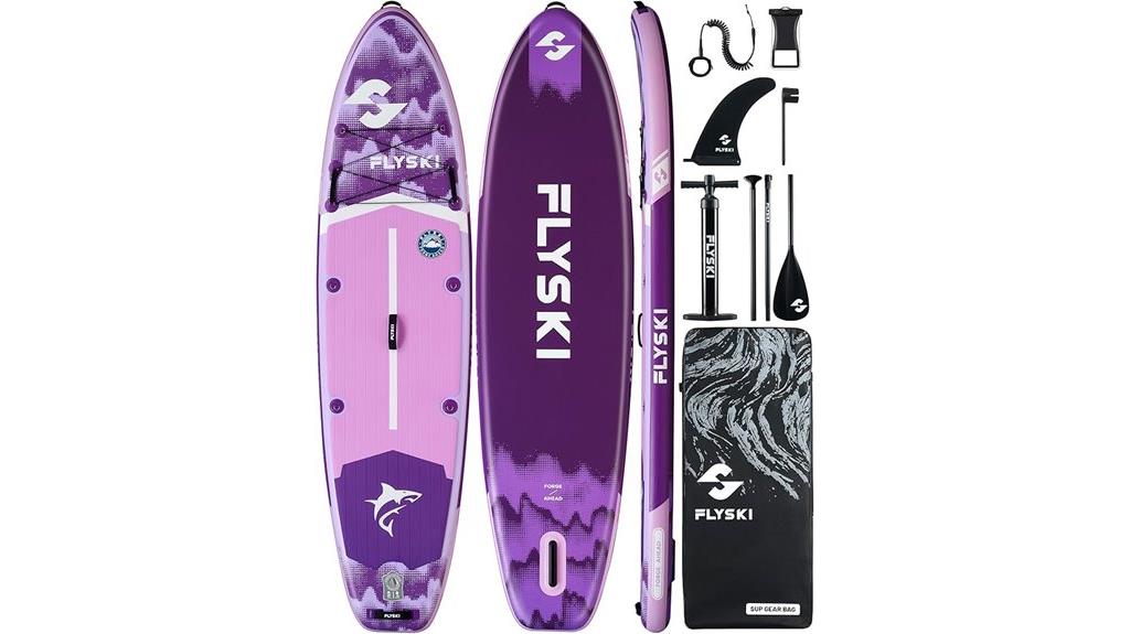 ultra wide inflatable paddleboard