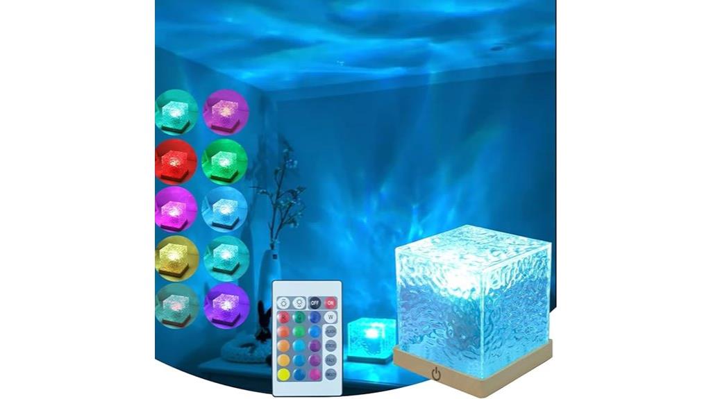 underwater ocean light projection