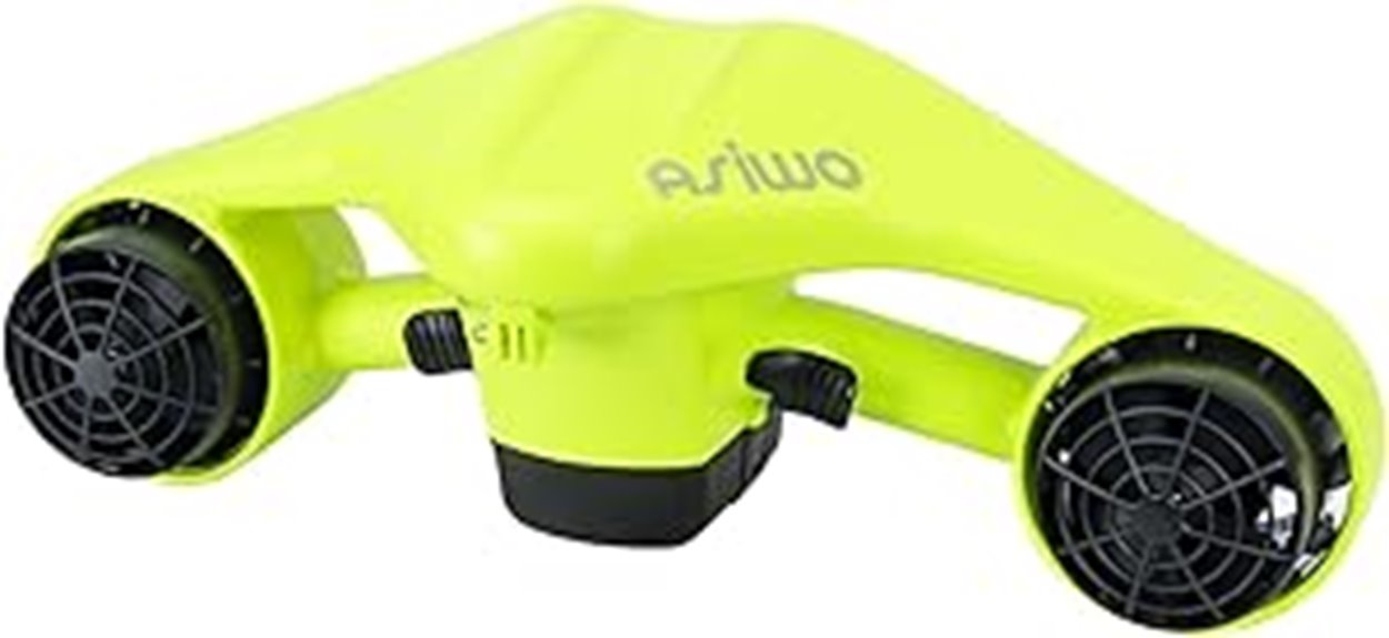underwater scooter with camera
