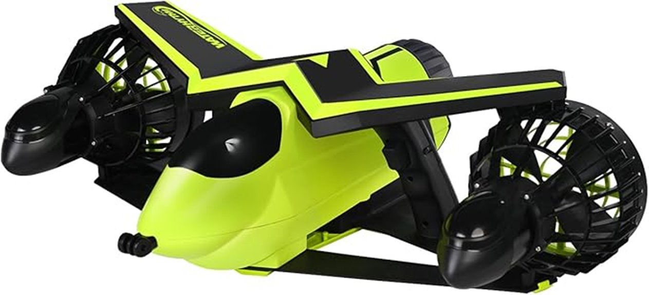 underwater scooter with camera