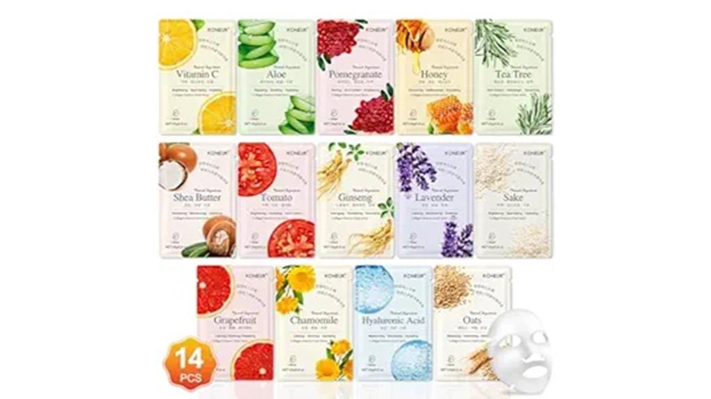 variety face mask pack