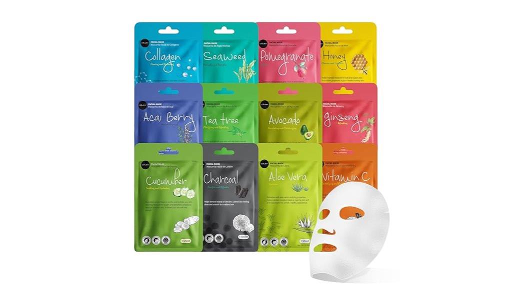 variety face mask set
