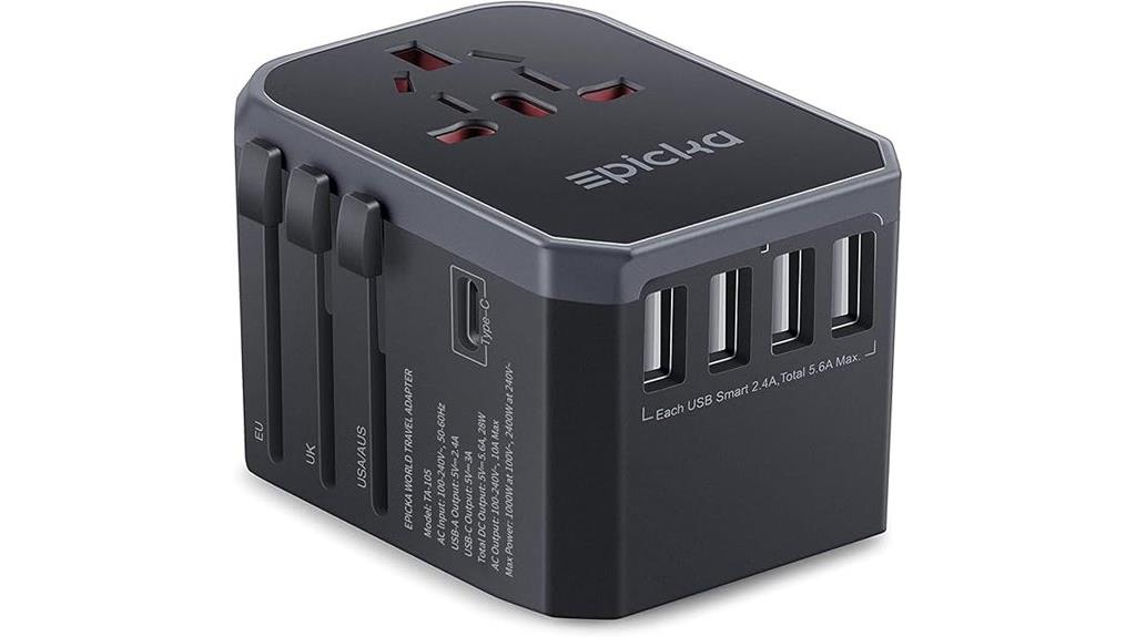versatile universal charging hub