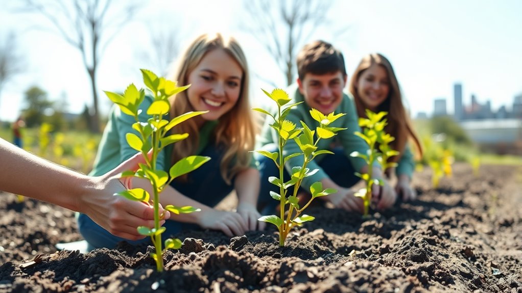 volunteering builds community skills