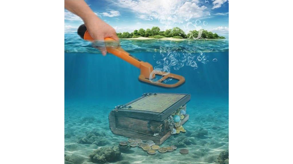 waterproof adult metal detector