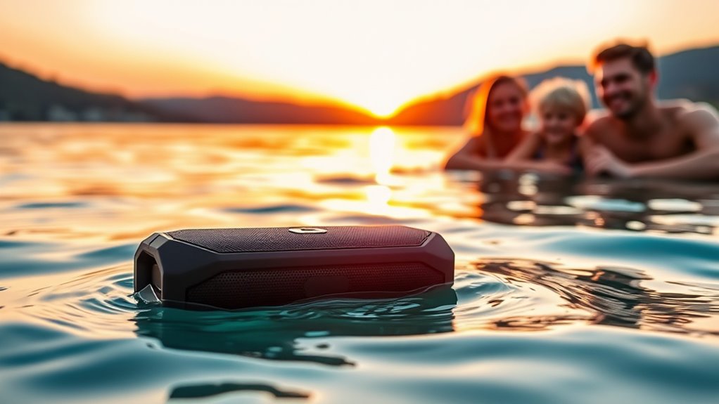 waterproof battery sound portability
