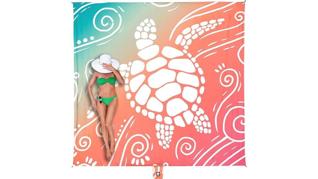 waterproof beach blanket set